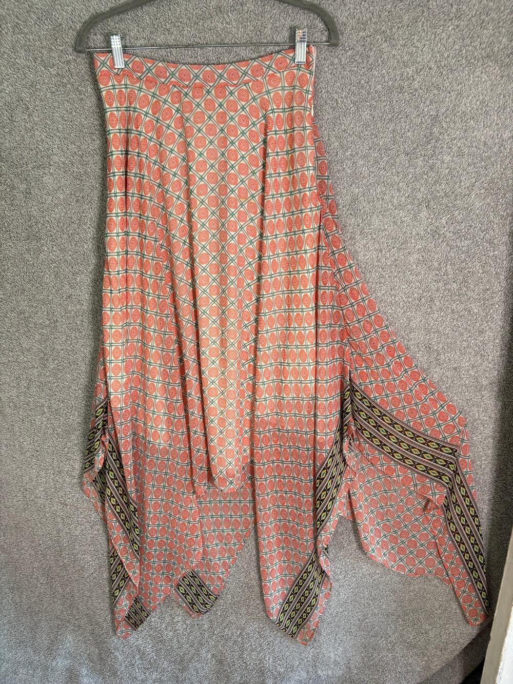 Soprano Boho Harem Pants Geometric Drop Crotch Made USA